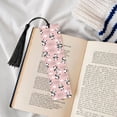 thumbnail image 4 of Kdxio Panda Print Metal Tassel Bookmarks,Perfect Gift for Art Lovers and Bookworms Metal Bookmarks for Women, 4 of 8