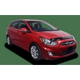 thumbnail image 3 of Convient 2012-2017 Hyundai Accent Tough Guard Form Fit Bug Shield RFG012 Tough Form Fit; Profil Bas/stylet; Noir Brillant; Acrylique, 3 of 3