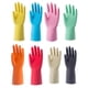 thumbnail image 2 of Guantes de látex para lavar platos de goma, resistentes al agua, para mujer, 1/2/3 pares, para cocina, limpieza duradera, tareas domésticas, herramientas para lavar platos, novedad de 2022, 2 of 5