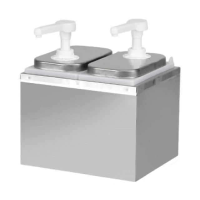 Dispensador de salsa con bomba, 67.6 oz, botellas con bomba, salsas, condimentos, comercial 2l 2 cabeza