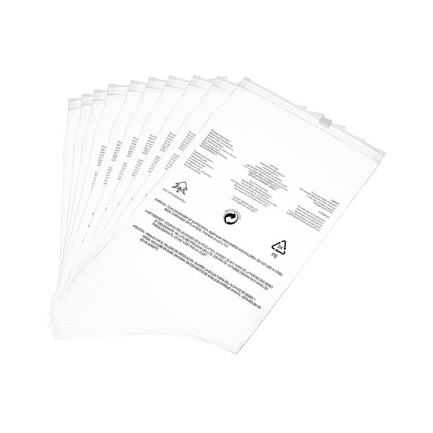 Polietileno Bolsas con Advertencia Transparente Plástico 7.9 x 11 Pulgadas 4.7 Mil Deslizante Cremallera para Ropa, Sombreros, Sol Gafas, Guantes, Calcetines Paquete de 100 Unique Bargains bolsas de embalaje de polietileno de negocios profesionales