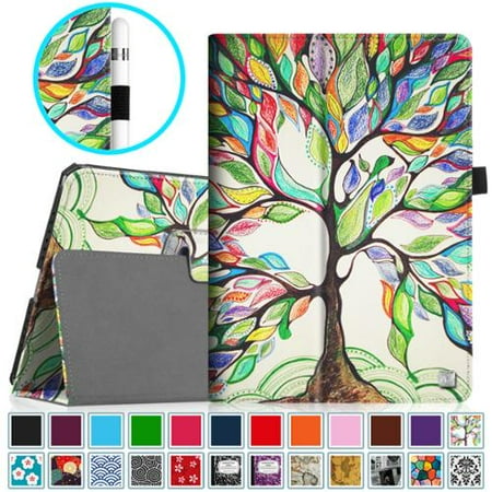 Pro Case Apple Ipad Air Case Fintie Apple iPad Pro 9.7 Case - Premium PU Leather Folio Smart Cover with Auto Sleep / Wake Feature, Love Tree ()