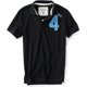thumbnail image 1 of Polo de Rugby Aeropostale Ath Dept 4 hombre negro mediano, 1 of 1