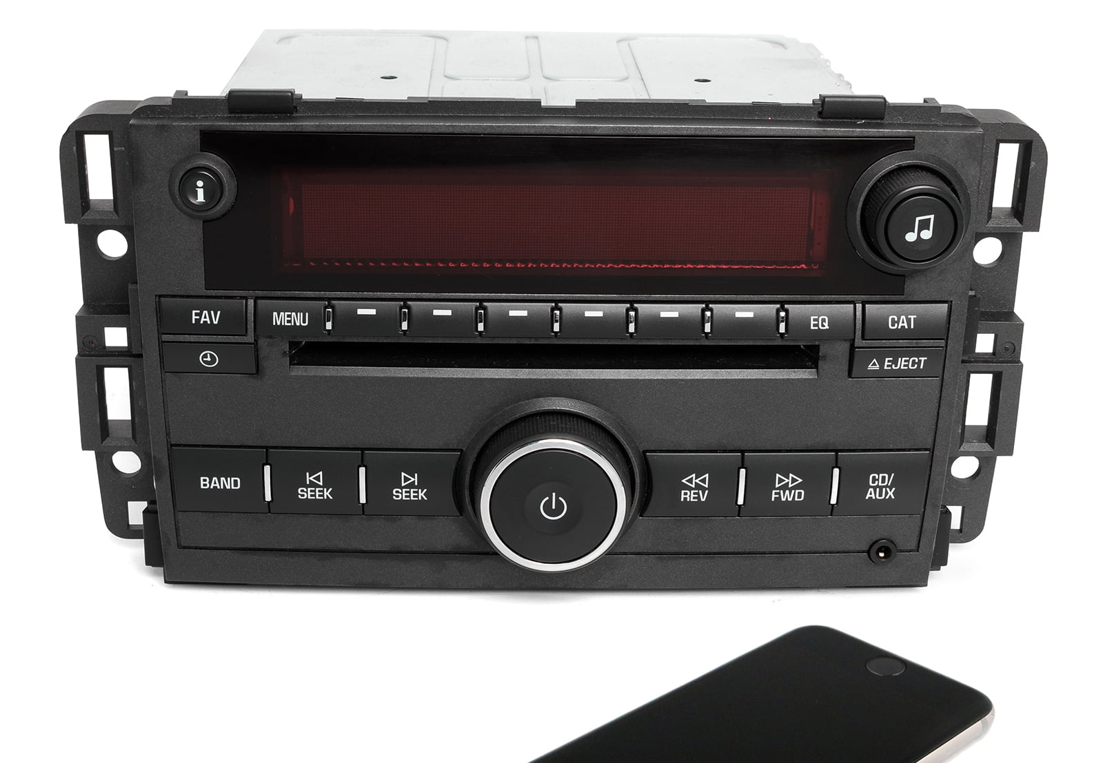 Restored 09 Pontiac Torrent AMFM CD Player Radio w Aux Input \u0026 Bluetooth Upgrade 20766795 (Refurbished)