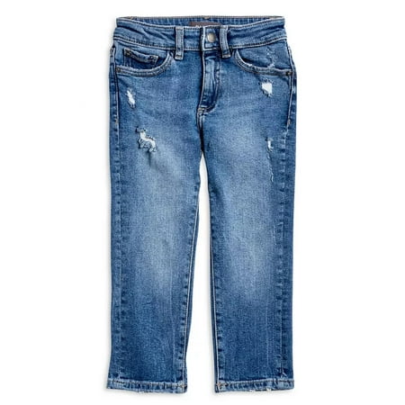 DL1961 - Kids' Kid's Glacier Distressed Brady Slim Jeans