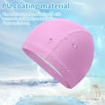Gaqring Swimming Cap Men And Women Cap Waterproofs High Elasticity Swimming Cap Ear Protection