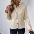 thumbnail image 2 of Casual Cardigan for Women, Long Sleeve Solid Color Lightweight Knit Open Front Top, Perfect for Spring and Fall Layering, Soft Polyester Blend, Relaxed Fit, 2 of 9