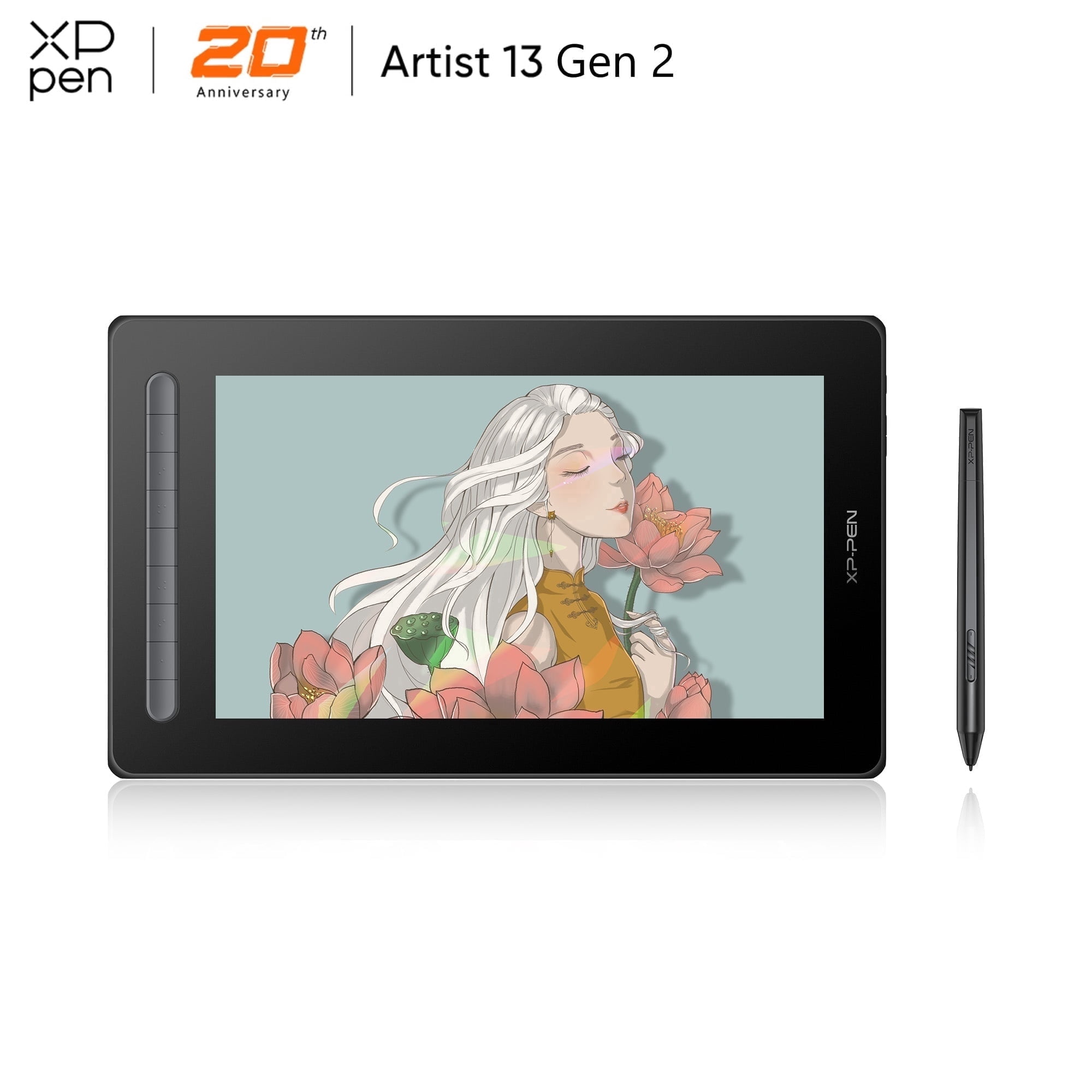 XP-Pen, 13 inch Drawing Tablet, 1080P Screen, Stylus for Digital