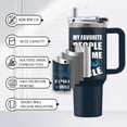 thumbnail image 4 of Uncle Gifts, 40 Oz My Favorite People Call Me Uncle Tumbler with Handle & Straw, Gift for Family, Birthday Present from Niece Nephew, Gifts for Fathers Day, 1 PCS, 4 of 6