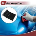 thumbnail image 2 of Película protectora universal para automóvil Unique Bargains, cubierta de vinilo para exterior e interior de 5.5mil, 1 pieza, negra, 0.5 pies x 5 pies, 2 of 7
