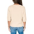 thumbnail image 3 of Women Short Sleeve Cardigan Casual V Neck Sweater Top, 3 of 4