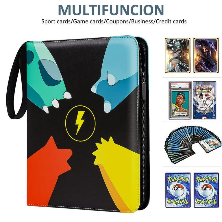 Aceur Trading Card Binder, 9 Pocket Card Album with 720 Pockets, Durable for TCG, MTG, Yugioh - Walmart.com Aceur Trading Card Binder, 9 Pocket Card Album with 720 Pockets, Durable for TCG, MTG, Yugioh - Walmart.com