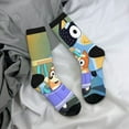 thumbnail image 5 of Netaao Bluey for Socks for Men and Women Non-Slip Middle Tube Socks Casual Crew Socks, 5 of 6