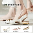 thumbnail image 3 of Wateresty Socks, Toe Topper Socks Women, Low Cut Half Toe Topper Sock with Non-slip Straps, 3 of 7