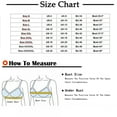 thumbnail image 4 of CFLVAEK Front Closure Sports Bras for Women Plus Size High Impact Sports Bra Comfort Wireless Yoga Workout Bras Breathable Full Coverage Athletic Bras Size S, 4 of 9