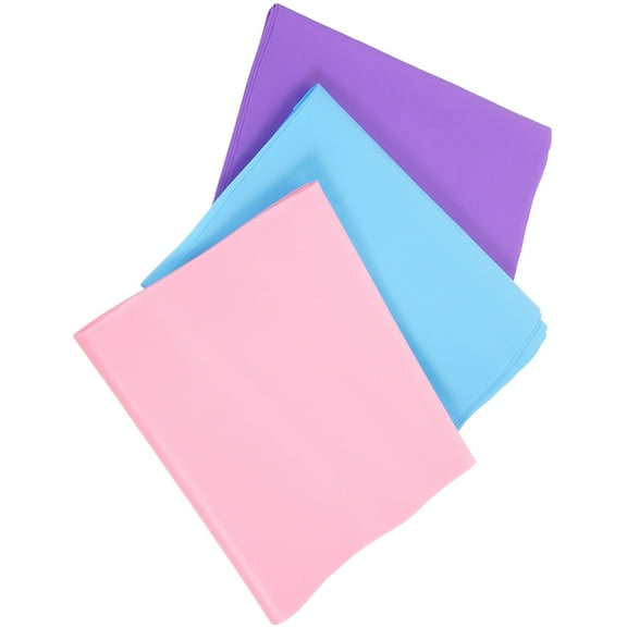 3 Pcs Resistance Band Yoga Fitness Home Kit Stretch Bands for Exercise Work Out Workout