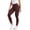 19Brown103, variant on WERYOUNG Seamless Low Rise Yoga Pants For Women Stretchable Workout Leggings Non See Through Fitness Running Trousers Comfortable Bottoms L
