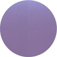 thumbnail image 1 of Ahgly Company Machine Washable Indoor Round Transitional Purple Mimosa Purple Area Rugs, 7' Round, 1 of 7