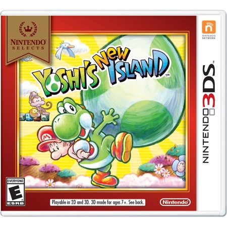 Yoshi's New Island (Nintendo Selects), Nintendo, Nintendo 3DS, (Best Nintendo Ds Games For 6 Year Old)