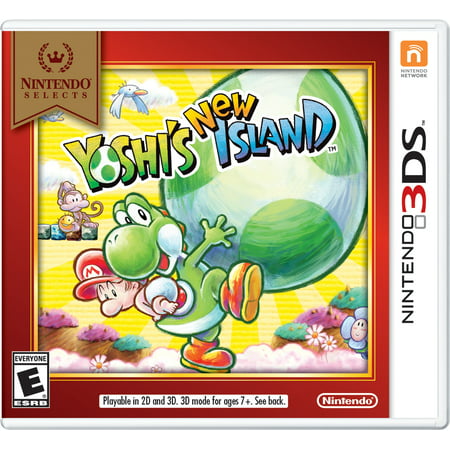 Yoshi's New Island (Nintendo Selects), Nintendo, Nintendo 3DS, (Best Nintendo 3ds Games For 5 Year Old)