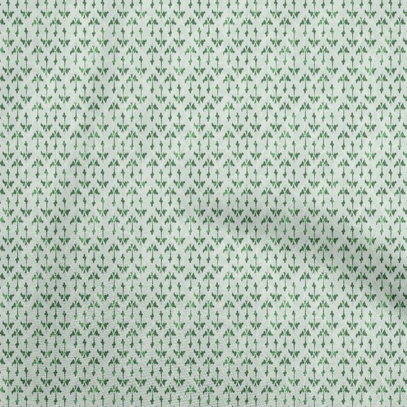 oneOone Velvet Green Fabric Asian Dabu Diy Clothing Quilting Fabric Print Fabric By Yard 58 Inch Wide