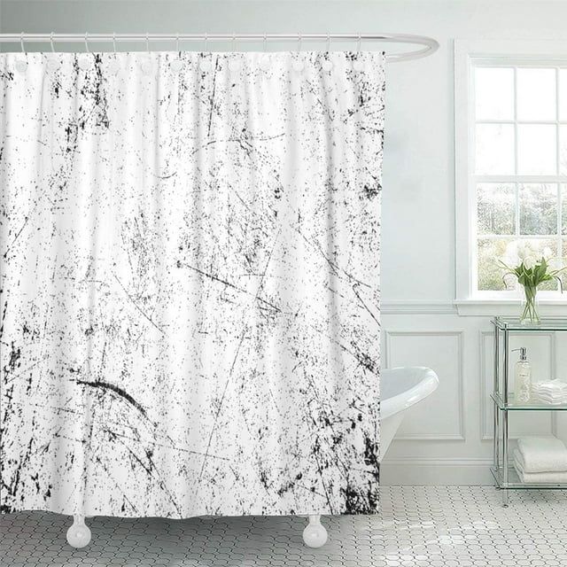 ABPHQTO Grano de angustia superpuesto al polvo urbano Simplemente colóquelo sobre cualquier objeto para crear cortinas de ducha de baño sucias 152x180 cm