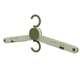 thumbnail image 1 of Portable Folding Clothes Hanger with Clips, Multi-Functional Drying Rack for Clothes and Shoes,Sturdy Travel Accessory A, 1 of 5