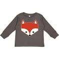 thumbnail image 3 of Inktastic Fox Woodland Animals Boys or Girls Long Sleeve Toddler T-Shirt, 3 of 5