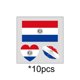 thumbnail image 2 of Uuiauoio 10 pcs Temporary Football Tattoo Stickers Set of 10 for Match Party Fan Celebration Face Body Art Decoration Sport Themed Supplies, 2 of 6