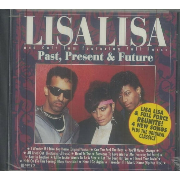 Lisa Lisa And Cult Jam Featuring Full Force ‎- Past, Present & Future - Audio CD