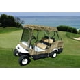 thumbnail image 6 of Covered Living Golf Cart Driving Enclosure for 4 seater with 2 seater roof up to 58" in Taupe, 6 of 6