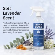 CleanBoss Everyday Multi-Surface Cleaner, Soft Lavender, 24 fl oz
