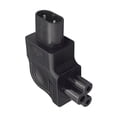 thumbnail image 4 of Adaptador de corriente IEC 320 C8 macho a C5 hembra, convertidor macho a hembra de 2,5a CA 250V, resistente al desgaste, reemplazo de baja resistencia Baoblaze Adaptador de corriente, 4 of 8
