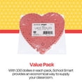 thumbnail image 5 of School Smart Paper Die-Cut Heart Lace Dolly, 6 Inches, Red, Pack of 100, 5 of 11