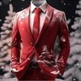 thumbnail image 2 of Manteau Veste à Imprimé de Noël pour Garçons Célébrations des Fêtes d'Hiver, 2 of 3