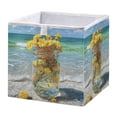 thumbnail image 2 of Storage Basket Foldable Open Organizers for Clothes Toys Books15.75x10.63x6.96in Yellow Daisy Glass Jar, 2 of 8