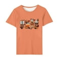thumbnail image 2 of Lilgiuy Thankful Grateful Blessed Shirts for Women Thanksgiving Pumpkin T-Shirt Graphic Fall Tshirts Outwear, 2 of 3