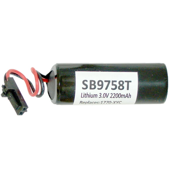 4-Pack Allen Bradley SB9758T 3V Lithium PLC Batteries (1770-XYC)