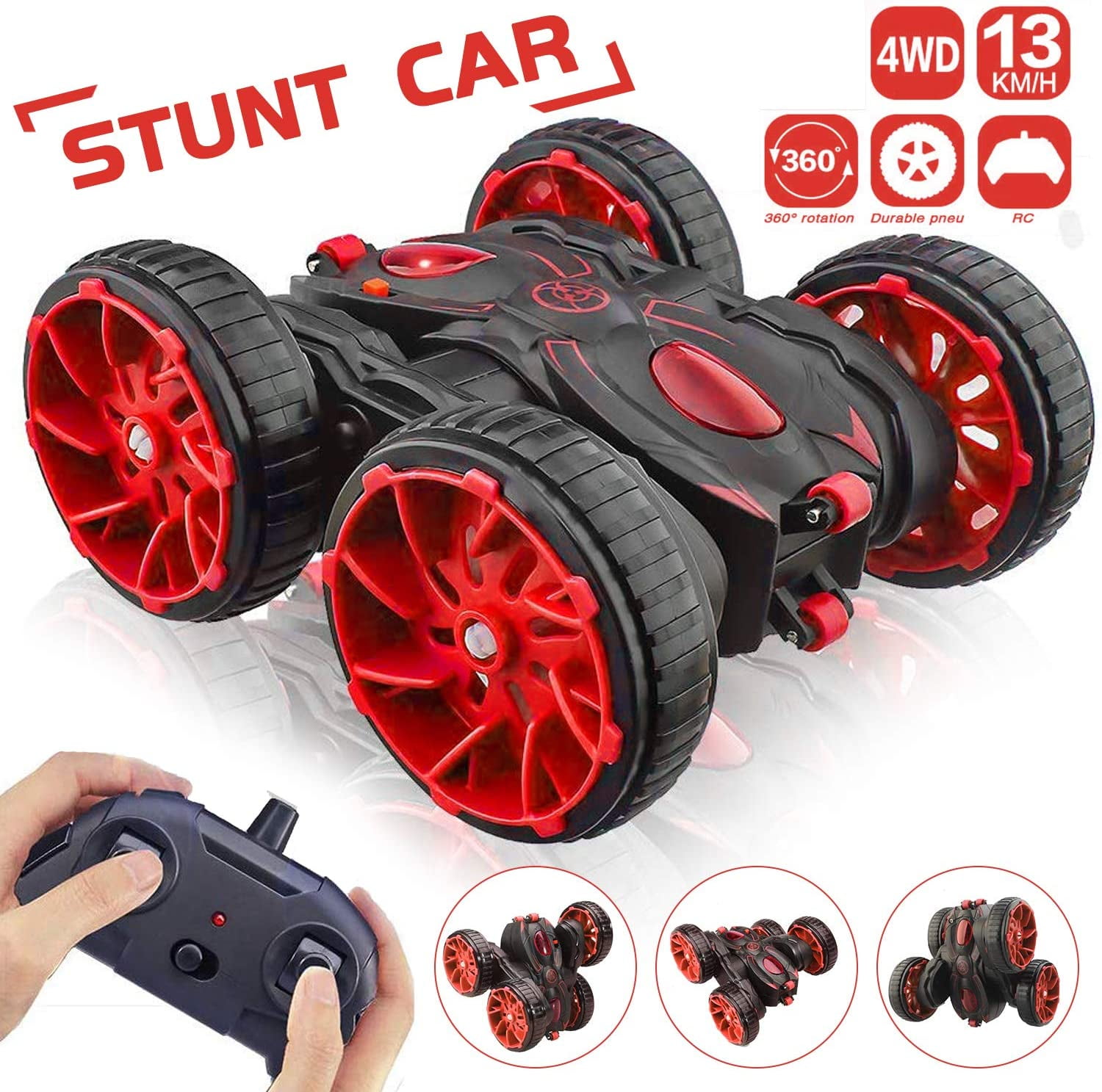 2 sided remote control car