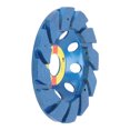 thumbnail image 1 of Grinding Disc, Large Grinding Teeth  Cup Wheel Wear  Multifunctional Blue 4 Inch  for Stone for Concrete for Deburring, 1 of 8