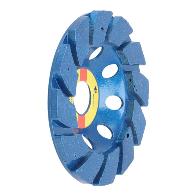Grinding Disc, Large Grinding Teeth Cup Wheel Wear Multifunctional Blue 4 Inch for Stone for Concrete for Deburring