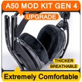 thumbnail image 4 of Almohadillas de repuesto para auriculares para juegos Astro A50 GEN4, de terciopelo, 4 of 9