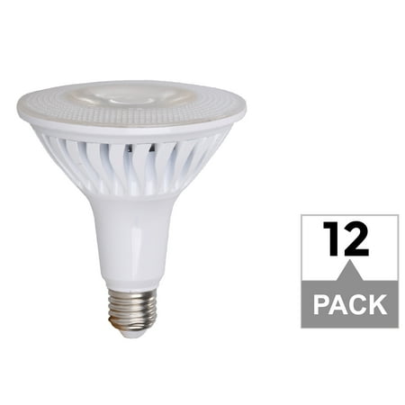 

Green Watt 20 Watt (150 watt equiv) PAR38 LED Light Bulb E26 Base 1700 Lumen Warm White 12-Pack