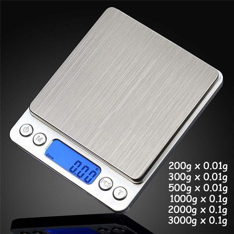 500g x 0.01g Digital Gram Scale Jewelry Weight Electronic Balance Scale S/&K