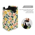 thumbnail image 3 of Yayeee Freestanding Laundry Hamper with Handle Collapsible Large Storage Basket for Clothes, Citrus Fruits, 3 of 7