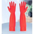 thumbnail image 2 of Guantes Para Lavar Platos, Guantes Domésticos Reutilizables, Guantes De Cocina, Manga Larga, Látex Grueso, Limpieza, Lavado, Trabajo, Pintura, Jardinería, Cuidado De Mascotas, 2 of 8