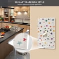 thumbnail image 5 of Yayeee Toggle Light Switch Wall Plate 1-Gang 4.5"x2.7" Home Decorative Outlet Cover, Beige Stars, 5 of 7