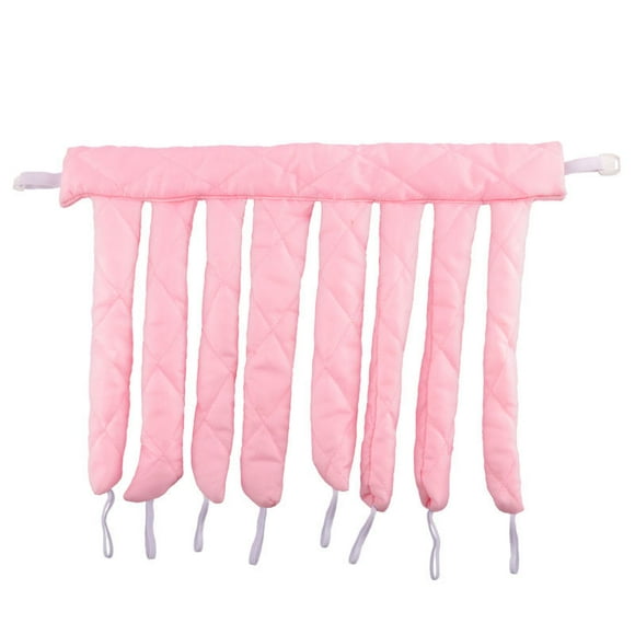 Unheated Curling Ribbon, Octopus Curler for Night, Heatless Curling Iron for Women with Headband, for Curling Ribbon Curling Iron for Medium Length Hair (Pink)