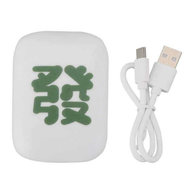 Mahjong Fortune Night Light USB Mini portátil cálido mano noche luz creativa lámpara de la suerte dormitorio decoración de escritorio niños regalo juguetes