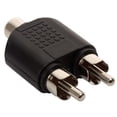 thumbnail image 1 of Adaptador 2 Plugs Rca Macho A Jack Rca Hembra Steren Steren 251-025, 1 of 2